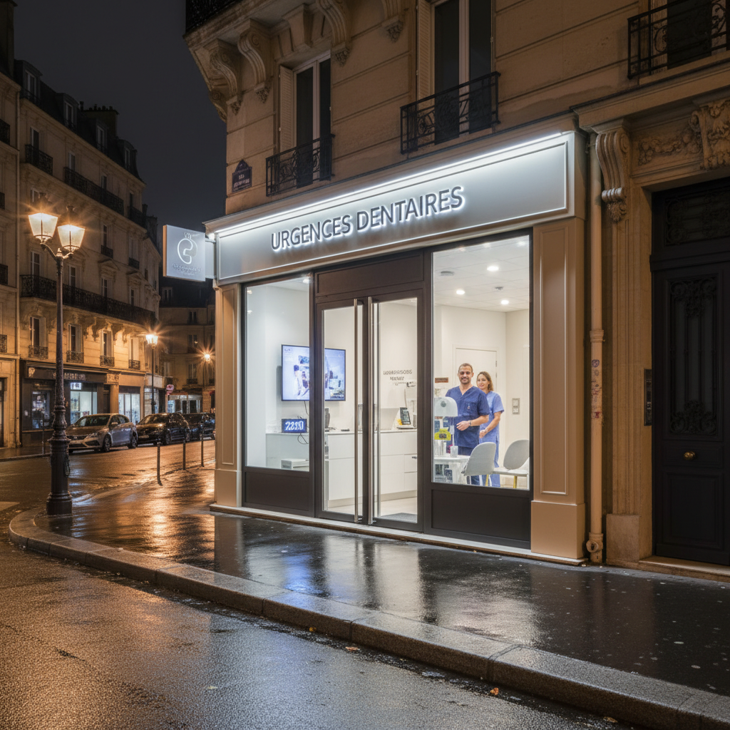 Trouver un dentiste ouvert tard à Paris 17 pour une urgence